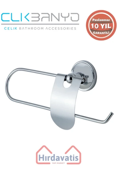 ÇELİK BANYO Paslanmaz Pirinç Bella Dar Kapaklı Kağıt Havluluk ürün görseli 1