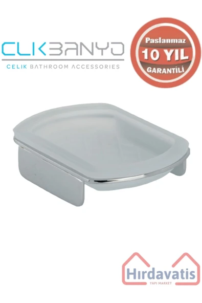 ÇELİK BANYO Paslanmaz Pirinç Milano Set Üstü Sabunluk ürün görseli 1