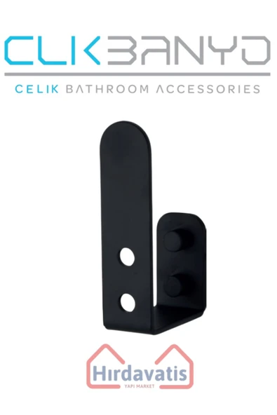 ÇELİK BANYO Paris DKP Yedek Kağıtlık Mat Siyah ürün görseli 1