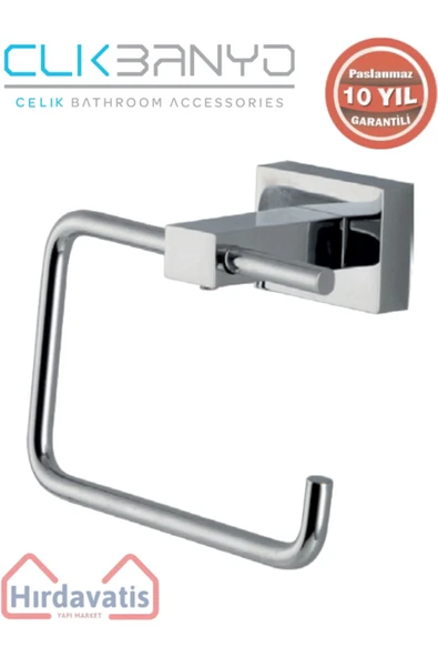 ÇELİK BANYO Paslanmaz Pirinç Kenzo Açık Kağıtlık ürün görseli 1