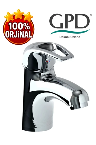 GPD Adrio MLT120 Tek Su Girişli Lavabo Bataryası ürün görseli 1