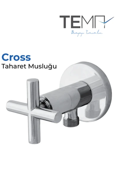 HIRDAVATİS YAPI MARKET Tema Cross Taharet Musluk Ara Musluk ürün görseli 1
