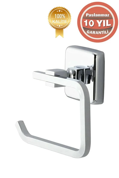 ÇELİK BANYO Paslanmaz Pirinç Kumru Açık Tuvalet Kağıtlık ürün görseli 1