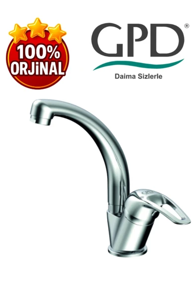 GPD MTL120 -Adrio Serisi-Tek Gövde Lavabo Bataryası-GPD ürün görseli 1