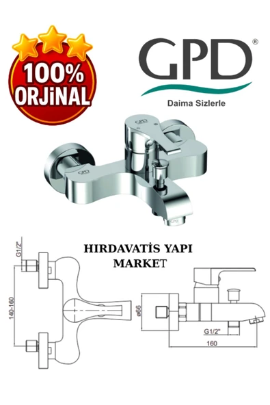 GPD Atros MBB65 Banyo Bataryası - Resim 3