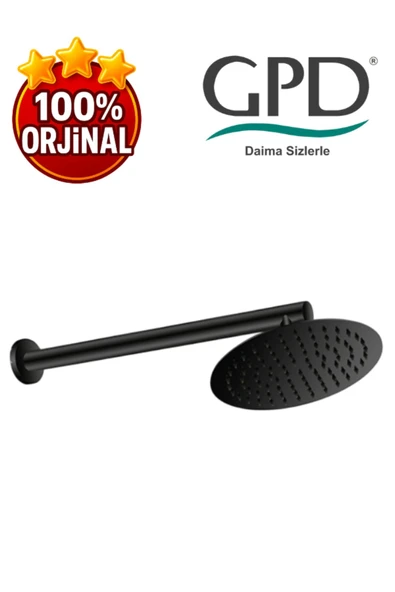GPD ADS28-S Ankastre Duş Başlığı (Duvardan_Ø200) ürün görseli 1