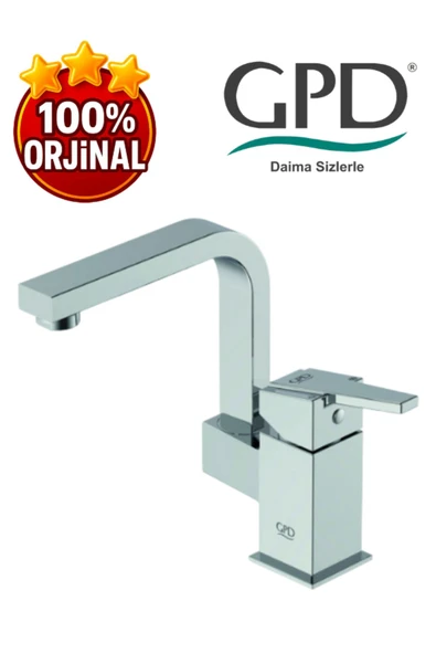 GPD Ritmo MTL85 Tek Gövde Lavabo Bataryası ürün görseli 1