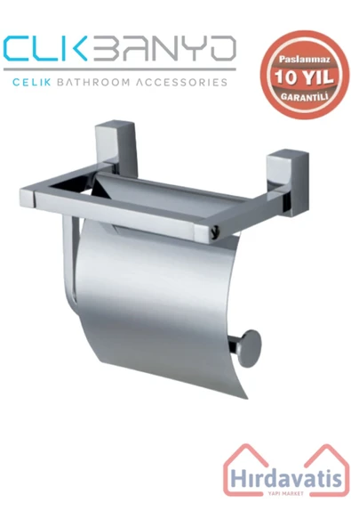 ÇELİK BANYO Paslanmaz Pirinç Swwor Geniş Kağıtlık ürün görseli 1