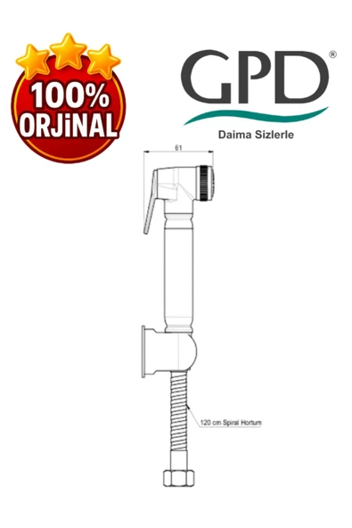 GPD STS01 Sprey Taharet Seti - Resim 2