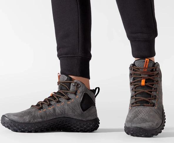 Merrell Wrapt Mıd Wp Waterproof Hakiki Deri Erkek Bot - Resim 9