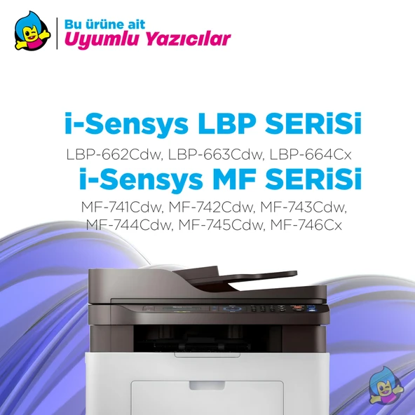 Canon Uyumlu Renkli Toner - Resim 2