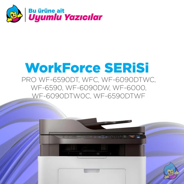Epson Uyumlu Renkli Kartuş - Resim 3