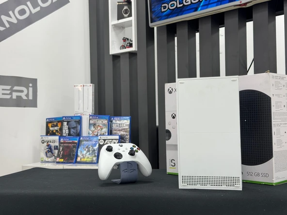 PTTAVM: Xbox Series S 512GB Tek Kol Kutulu (İKİNCİ EL)