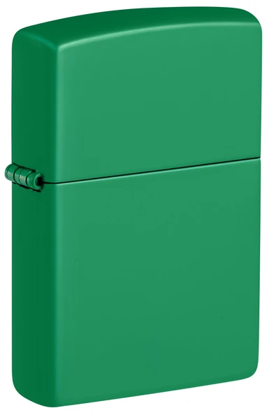 Zippo Regular Green Grass Matte - Çimen Yeşili  Mat Dizayn Çakmak ürün görseli 1