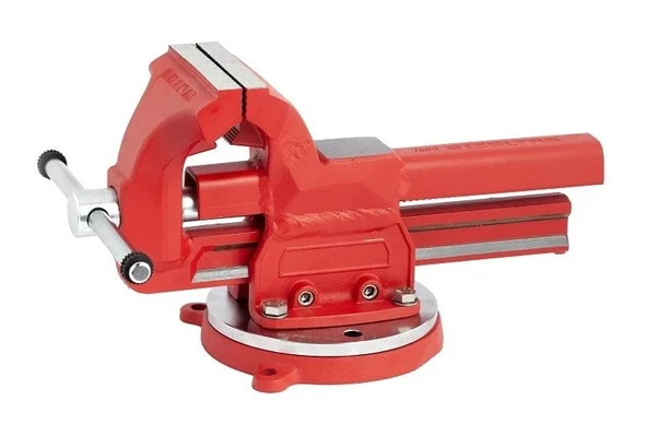 İzeltaş Döner Tabla Tezgah Mengenesi Dövme Çelik 150 MM 7400000150 ürün görseli 1