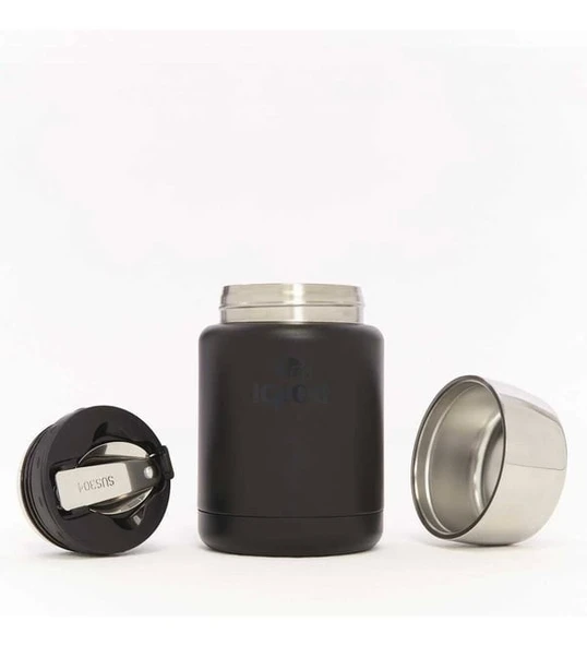 Igloo Bamboo Yemek Termosu 500Ml Beyaz ürün görseli 1