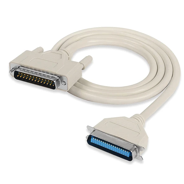 DB25 pin Lpt paralel port to CN36 Pin Dotmatrix yazıcı kablosu 3m ürün görseli 1