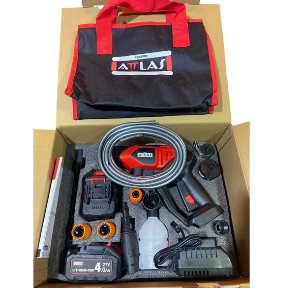 Attlas ATB 21 HPW-402B Akülü Basınçlı Yıkama Tabancası A0901011 ürün görseli 1