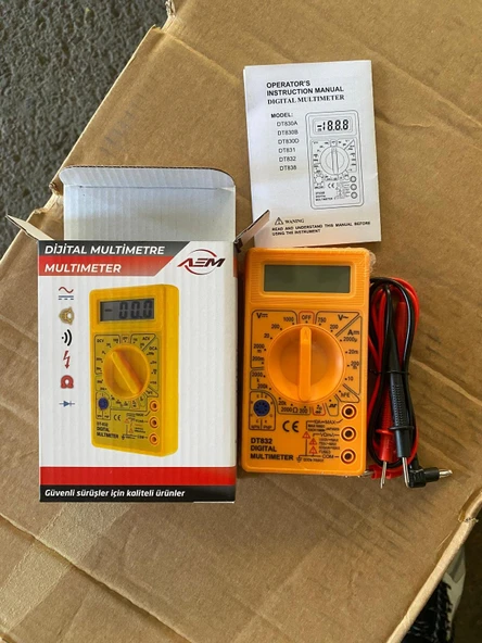 Digitalmetre Multimetre - Resim 4