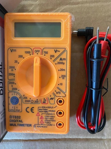 Digitalmetre Multimetre - Resim 2