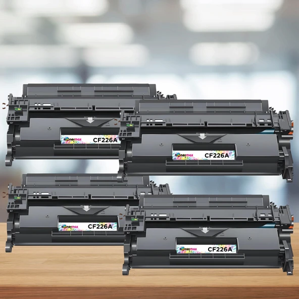 Hp 26A / CF226A / M400 / M402 / M426 Muadil Toneri - 4'lü Paket ürün görseli 1