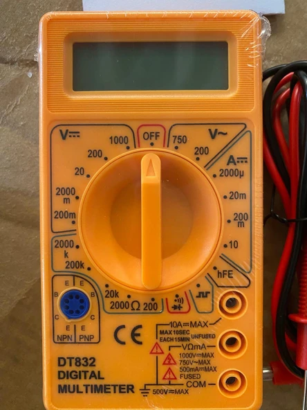 Digitalmetre Multimetre - Resim 3