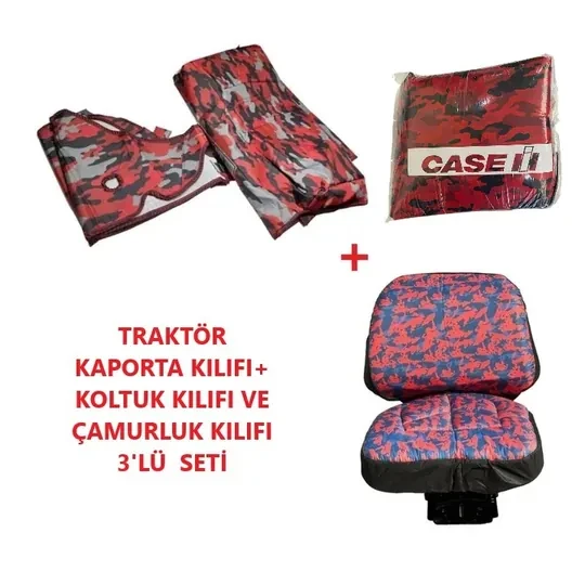 Case JX 80 E Tarla Tipi Traktör Kılıfı Branda - Resim 2