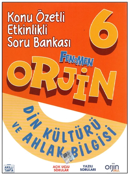 Orjin 6.Sınıf Din Kültürü Ve Ahlak Bilgisi ürün görseli 1