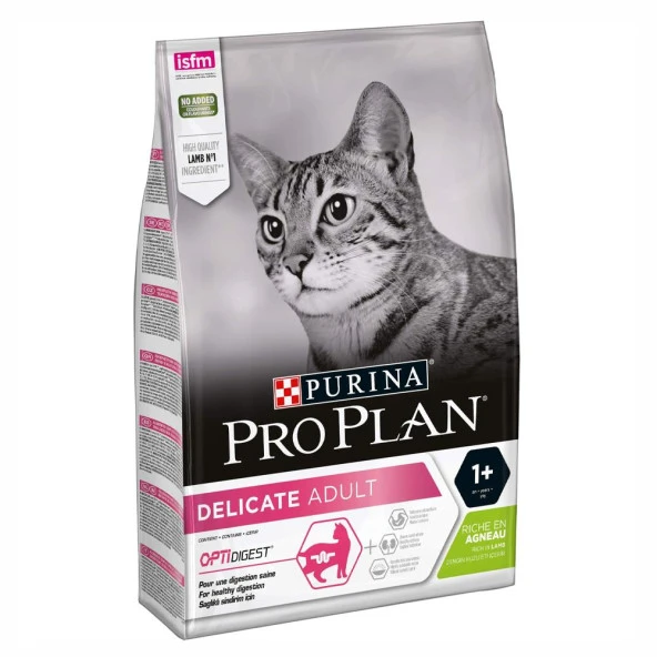 Pro Plan Delicate Adult Kuzu Etli Kedi Maması 10 Kg ürün görseli 1