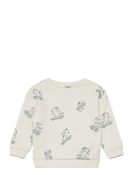 Mango Baskılı pamuklu sweatshirt ürün görseli 1