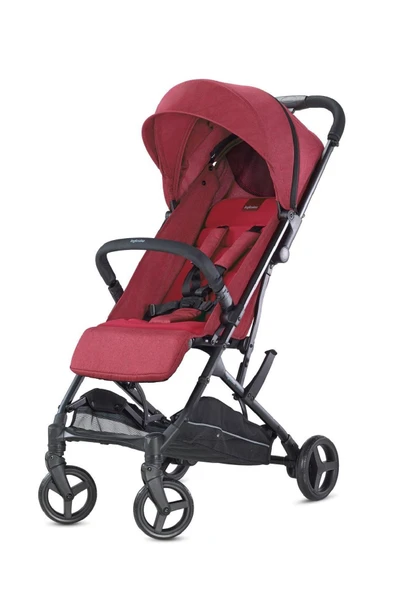 Inglesina Sketch Tek El Tek Hamle ile Katlanıp Açılan Bebek Arabası - Red ürün görseli 1