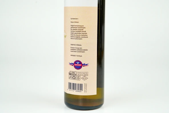 PROMAR DETOX KAYISI SİRKESİ 250 ML - Resim 3