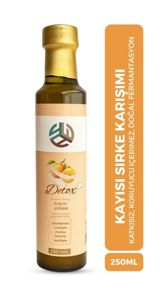 PROMAR DETOX KAYISI SİRKESİ 250 ML ürün görseli 1