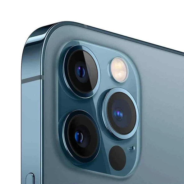 APPLE IPHONE 12 PRO 128GB PASİFİK MAVİ VİTRİN - Resim 3
