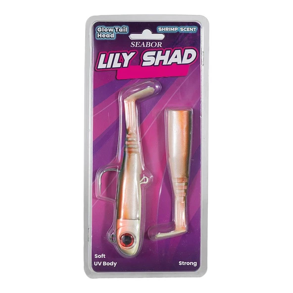Seabor Lily Shad 150gr Silikon Yem - Resim 2