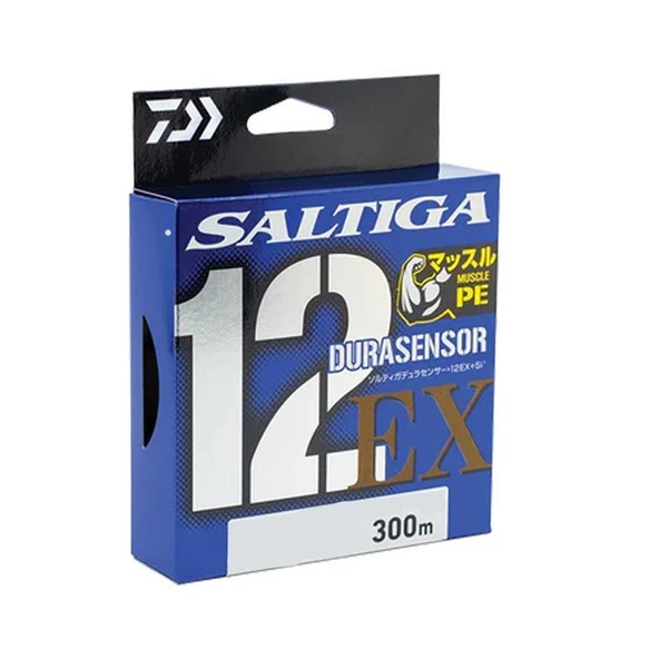 Daiwa Saltiga Dura 12 Braid 300m Multicolor İp Misina ürün görseli 1