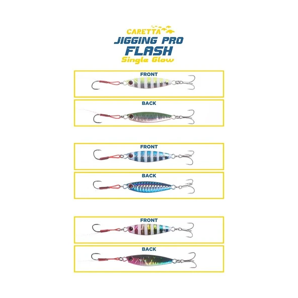 Caretta Jigging Pro Flash Single Glow Jig Yem ürün görseli 1