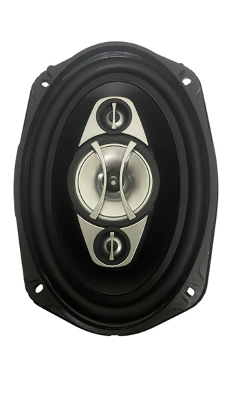 ROSE 1000W 6 x 9" 4 YOLLU KOAKSİYEL HOPARLÖR - Telli Kapaklı 2li Set ürün görseli 1