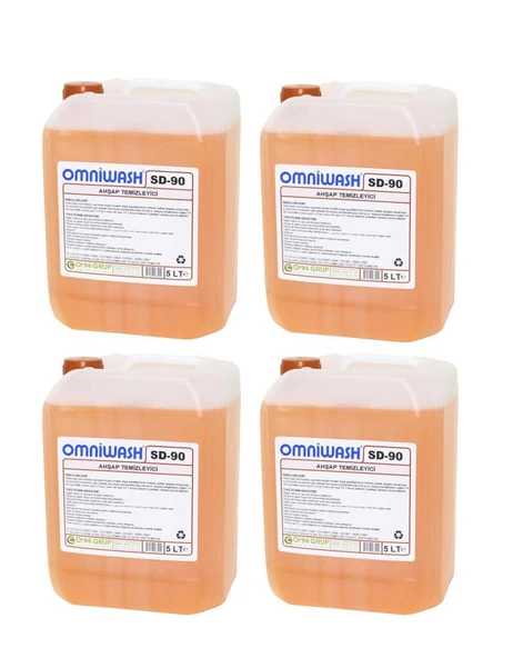 Omniwash SD-90 Ahşap Yüzey Temizeyici 5 Litre 4 Adet ürün görseli 1