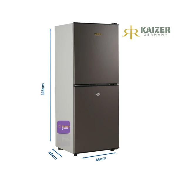 KAiZER Germany  140 Buzdolabı ALTTAN BUZLUK - Antrasit 12 volt / 24 volt ürün görseli 1