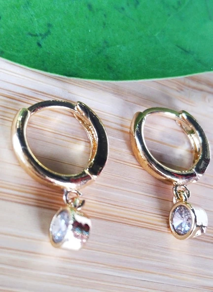 Monalisa Home Gold Renk Lüks Gösterişli  Figürlü Küpe ürün görseli 1