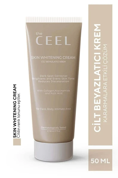 The Ceel Cilt Beyazlatıcı Aydınlatıcı Glutatyonlu Leke Karşıtı Krem Kolajen, Niacinamide & Kojik Asitli 50 ml ürün görseli 1