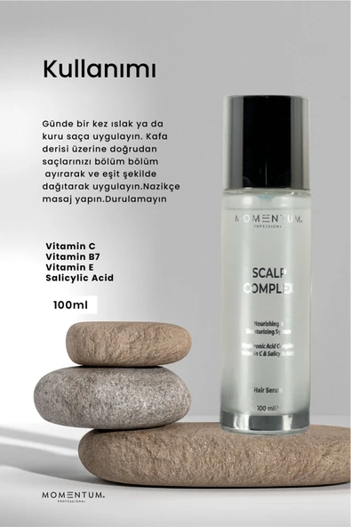 Momentum Scalp Complex Saç Serumu  100 ml - Resim 3