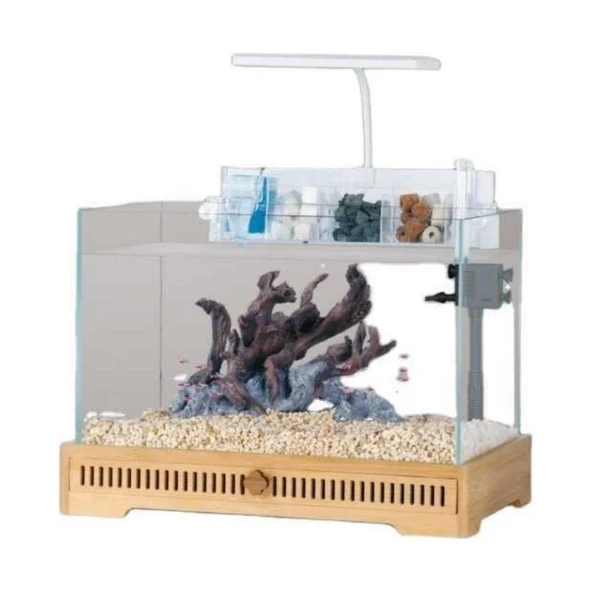Jeneca TG-40 Akvaryum+Dekor 31x21x24,5 Cm (9,4L) ürün görseli 1