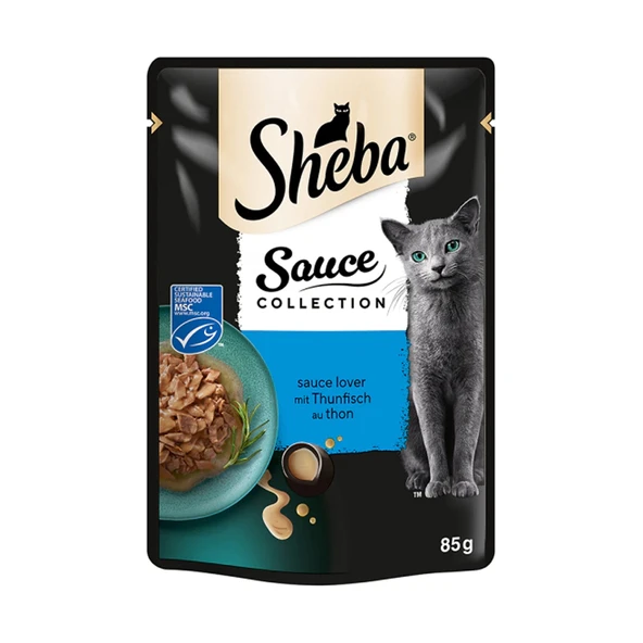 Sheba Ton Balıklı Yetişkin Kedi Yaş Mama 85 Gr ürün görseli 1