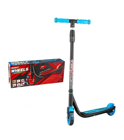 5+ Yaş Işıklı 2 Teker Scooter - Resim 2