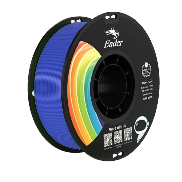 Creality Ender Pla+ Filament Mavi 1.75mm 1kg ürün görseli 1