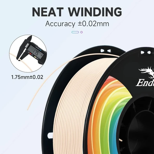 Creality Ender Pla+ Bej Filament 1.75mm 1000gr - Resim 2