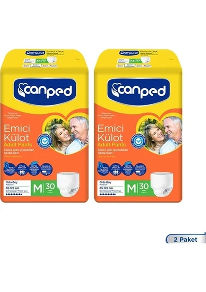 Canped Emici Külot M, Orta, 60 Adet ürün görseli 1