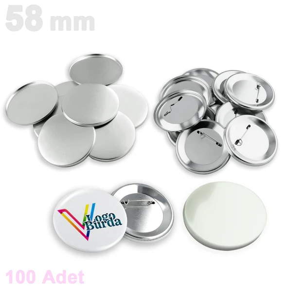 Buton Rozet (SARF) VG58BRSVG44BRS 44 mm / 58 mm ürün görseli 1